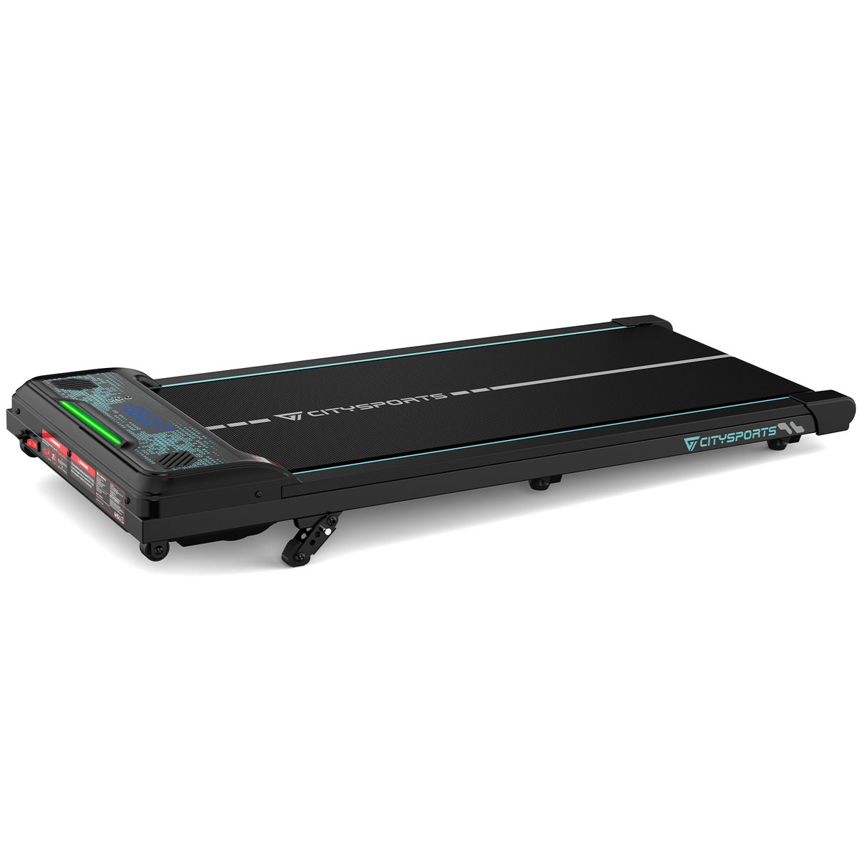 CITYSPORTS WP6 3-Level Incline Walking Pad – Foldable Home & Office Treadmill with LED & Bluetooth